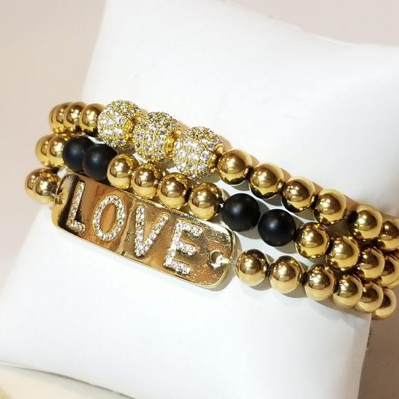 GOLD MILANO LUXE PAVE CZ BRACELET
